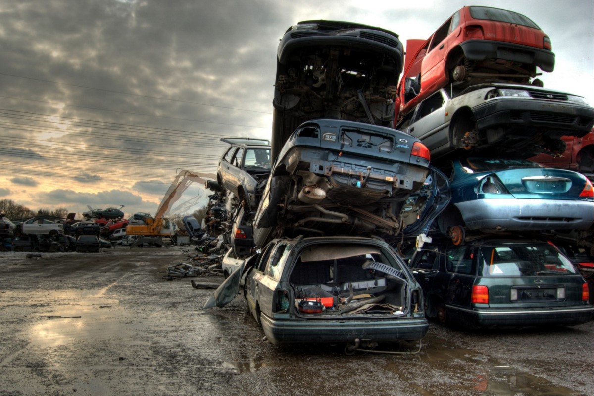 утылізацыя аўтамабіляў, купля аўтамабіляў, патрыманых запчастак